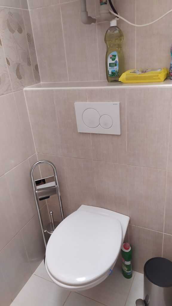 Apartmán č. - WC je součástí koupelny
